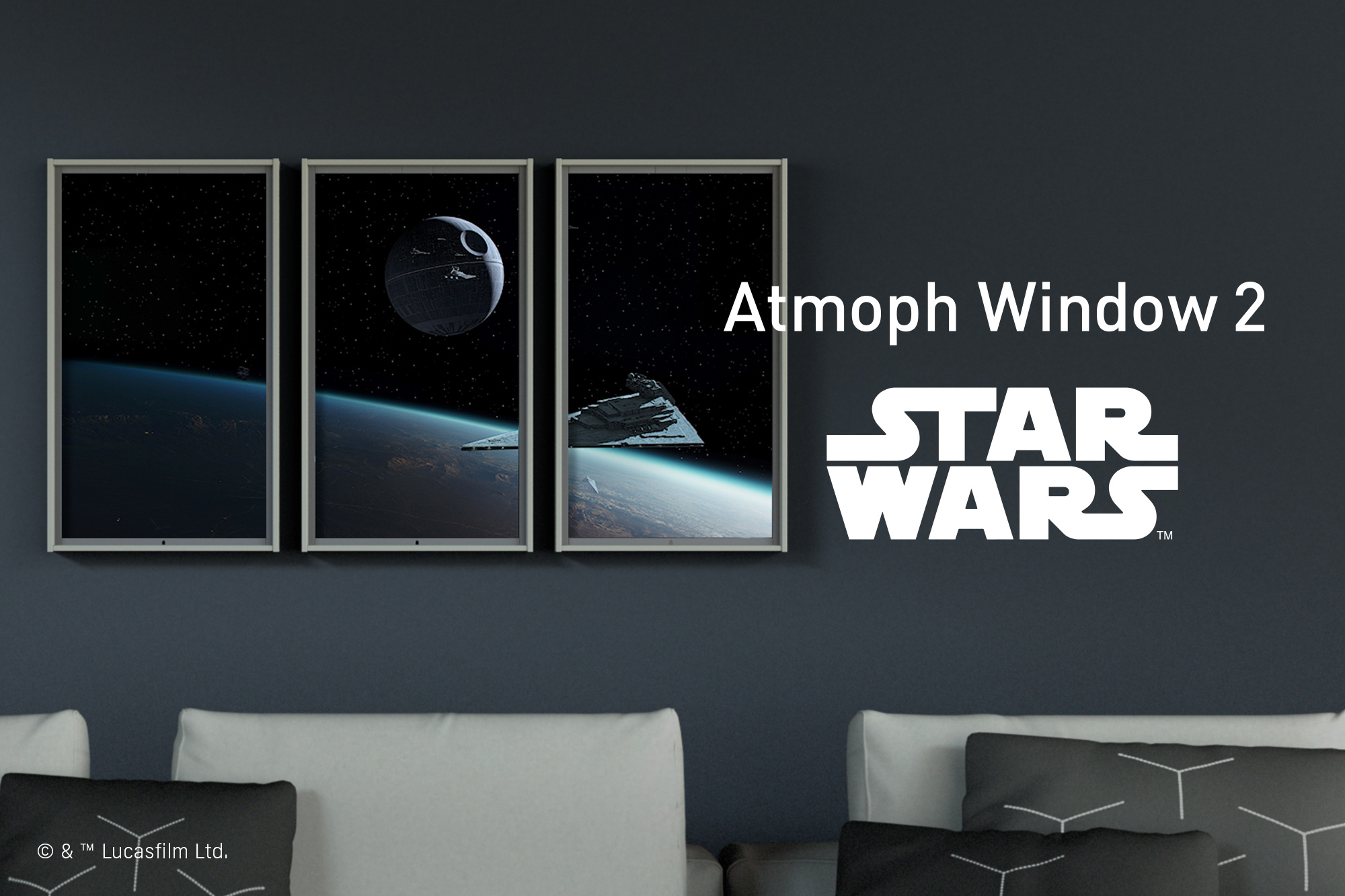 専用にいて頂けたらと思いますAtmoph Window2/STARWARS